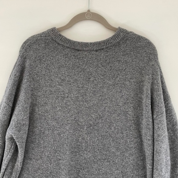 Madewell Alpaca Wool Blend Balloon Sleeve Sweater S Monochrome Capsule Wardrobe - Picture 5 of 11